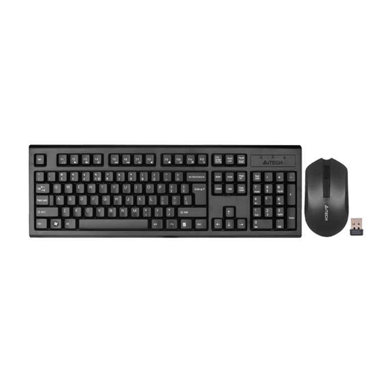 خرید موس و کیبورد بی سیم A4Tech 3000-N