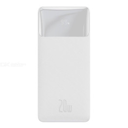 Baseus Bipow 10000mAh Power Bank - White