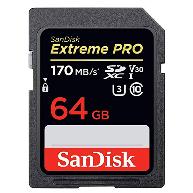 خرید کارت اس دی SanDisk Extreme Pro - ظرفیت 64 گیگابایت