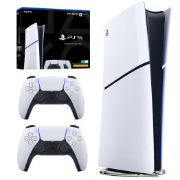 PlayStation 5 Slim Digital Edition with Extra DualSense - CFI-2000