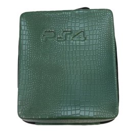  PlayStation 4 Pro Hard Case -Green Leather