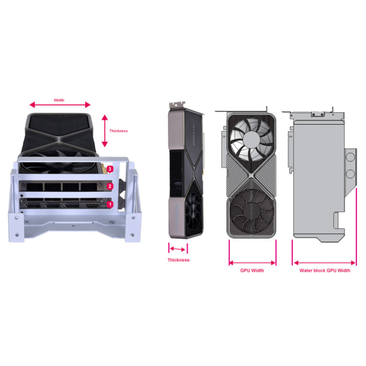 خرید کابل رایزر Lian Li PCIe 4.0 - طول 600 میلیمتر