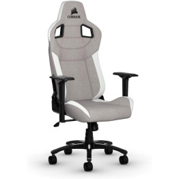 Corsair T3 RUSH Gaming Chair - Gray/White