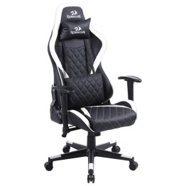 Redragon Gaia Gaming Chair - Black/White