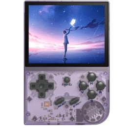 Abernic RG35XX Handheld Console - Transparent Purple