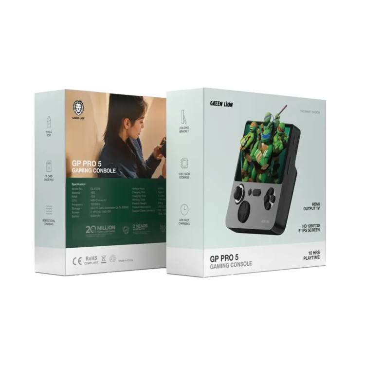 خرید کنسول دستی Green Lion GP Pro 5 - سیاه خرید کنسول دستی Green Lion GP Pro 5 - سیاه