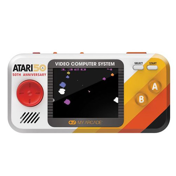 خرید کنسول دستی My Arcade Pocket Player Pro - نسخه 50 سالگی آتاری