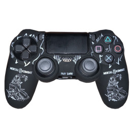 Dualshock 4 Cover - Mortal Kombat White
