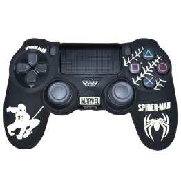 Dualshock 4 Cover - Spider-Man  White