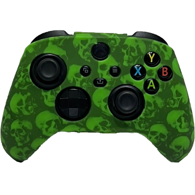 کاور  کنترلر Xbox Series X/S - طرح جمجمه سبز B