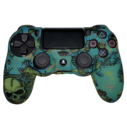 Dualshock 4 Cover Skull - Code 11