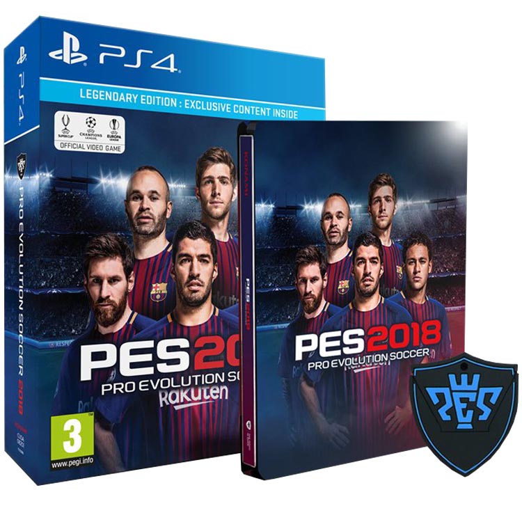 خرید بازی PES 2018 Legendary Edition