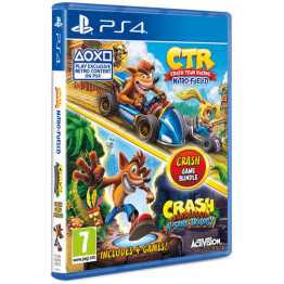Crash Game Bundle - R2 - PS4 کارکرده