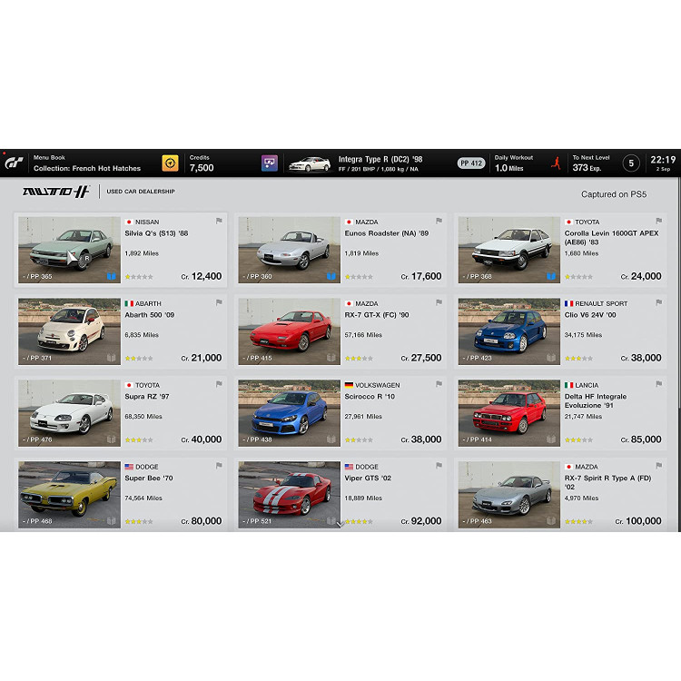 خرید بازی Gran Turismo 7 برای PS4 کارکرده