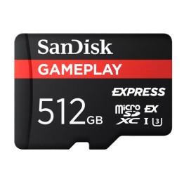 SanDisk GamePlay MicroSD Express Card - 512GB