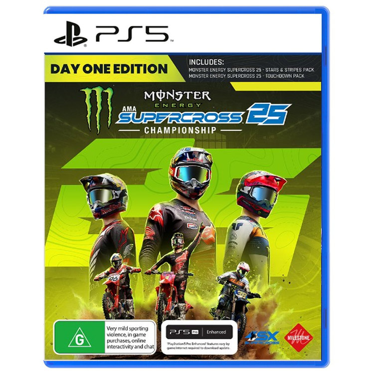 خرید بازی Monster Energy Supercross Championship 25 نسخه Day One برای PS5