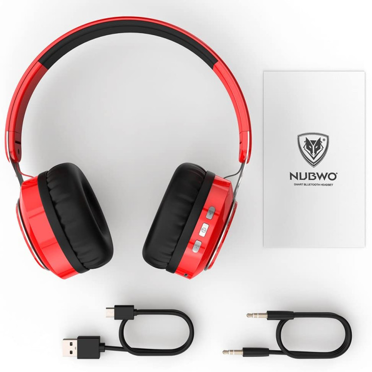خرید هدفون بی سیم Nubwo S8 - قرمز