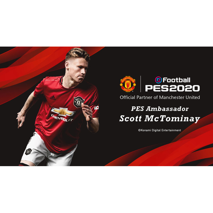 خرید بازی PES 2020 نسخه منچستریونایتد برای PS4