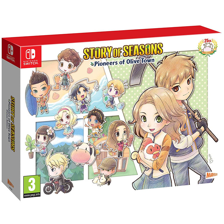 خرید بازی Story of Seasons: Pioneers of Olive Town نسخه دلوکس برای نینتندو سوییچ