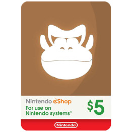 Nintendo eShop 5 $ Gift Card دیجیتالی