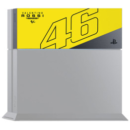 Original Faceplate for PS4 , Valentino Rossi Cover - Yellow
