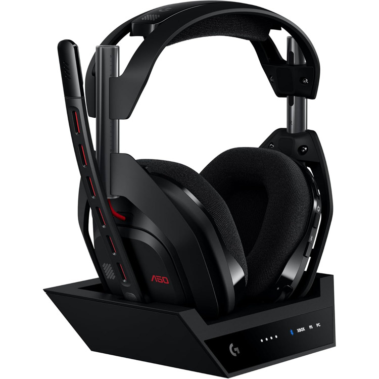 خرید هدست Astro A50 LIGHTSPEED نسل پنج به همراه بیس - بی‌سیم - سیاه