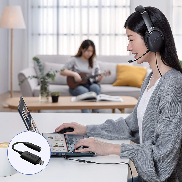 خرید آداپتور نویز کنسلینگ هوشمند Asus