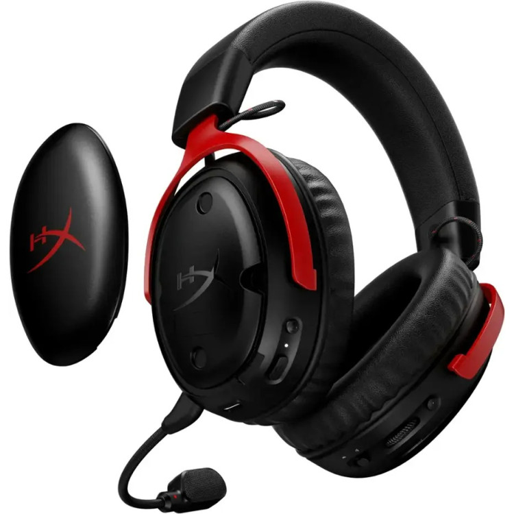 خرید هدست HyperX Cloud III S - بی‌سیم - سیاه/قرمز