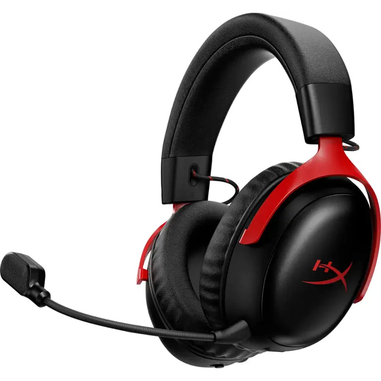 خرید هدست HyperX Cloud III S - بی‌سیم - سیاه/قرمز
