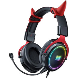 Onikuma X10 Professional Gaming Headset - Black/Red