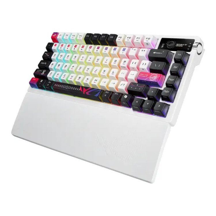خرید کیبورد Asus ROG Azoth X - بیسیم - سوییچ مکانیکی ROG NX Snow V2 - سفید خرید کیبورد Asus ROG Azoth X - بیسیم - سوییچ مکانیکی ROG NX Snow V2 - سفید