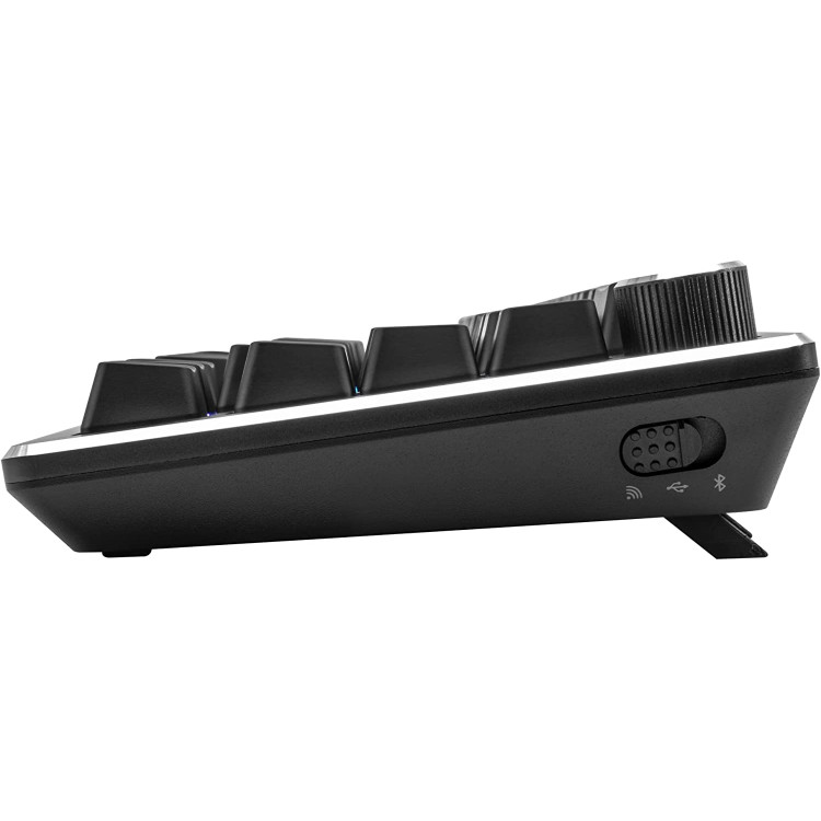 خرید کیبورد Cooler Master CK721 - سوییچ آبی - بی‌سیم - خاکستری