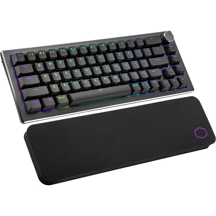 خرید کیبورد Cooler Master CK721 - سوییچ آبی - بی‌سیم - خاکستری