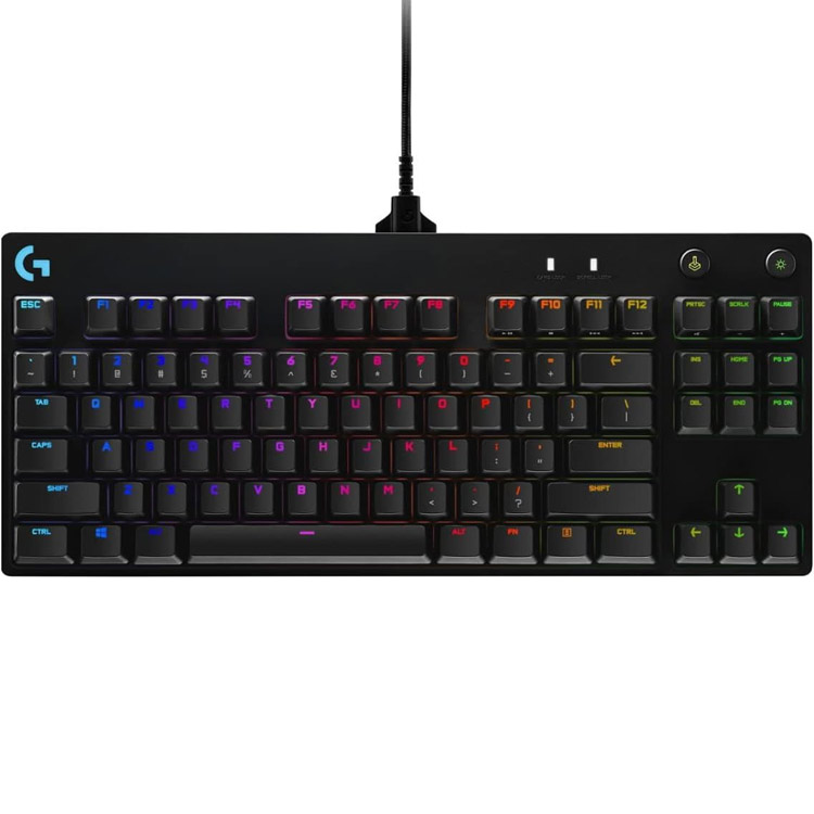 خرید کیبورد Logitech G Pro - سوییچ GX آبی کلیکی