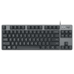Logitech K835 TKL Mechanical Keyboard -  Red Switch - Gray