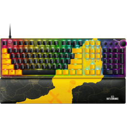 Razer Huntsman v2 Optical Gaming Keyboard - Red Switches - PUBG: Battlegrounds Edition