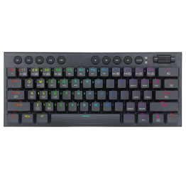 Redragon Noctis Pro RGB Wireless Mechanical Gaming Keyboard - Red Switch - Black