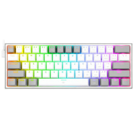 Redragon Fizz Mechanical Keyboard - White/Grey