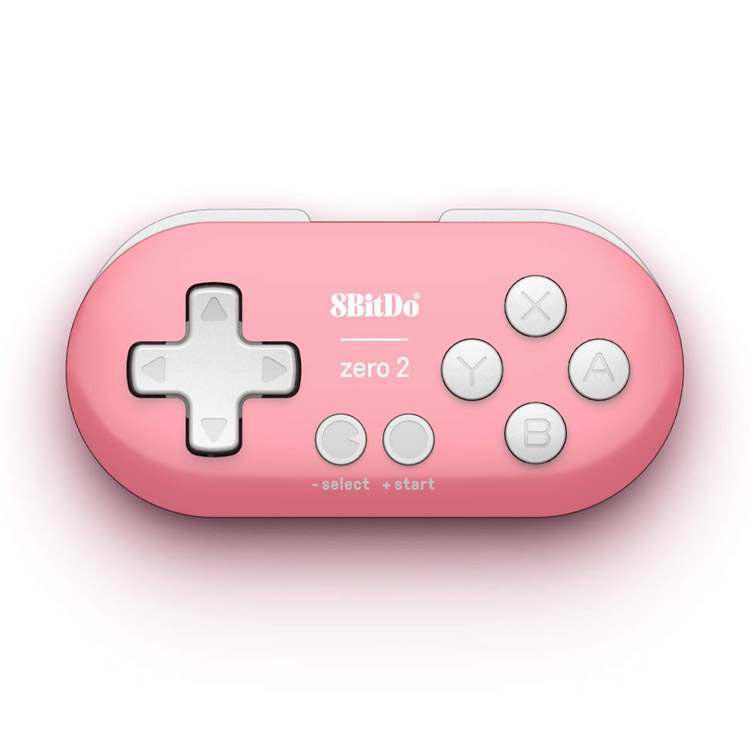 خرید گیم پد 8BitDo Zero 2 - بی‌سیم - صورتی
