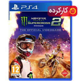 Monster Energy Supercross - The Official Video Game 2 - R2 - PS4 کارکرده