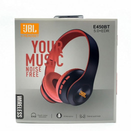 JBL E450BT Bluetooth Headphone - Black/Red
