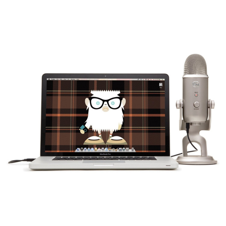خرید میکروفون Blue Yeti - رنگ پلاتینوم