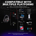خرید هدست گیمینگ EKSA E900 Pro - سیاه خرید هدست گیمینگ EKSA E900 Pro - سیاه