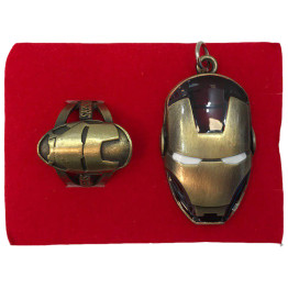 Iron Man Ring & Pendant