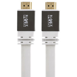 K-net Plus HDMI 2.0 4K Cable - White - 1.8M