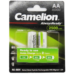 Camelion AlwaysRead AA 2500mAh Battery x2
