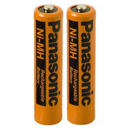 Panasonic Rechargable AAA Battery x2