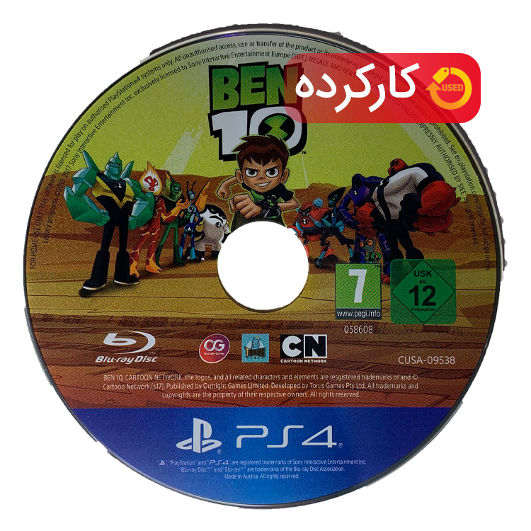 Ben 10 - PlayStation Edition - R2 - PS4 - کارکرده بدون قاب