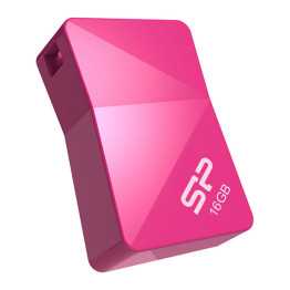 SP Touch T08 USB 2.0 Flash Drive - 16GB - Pink