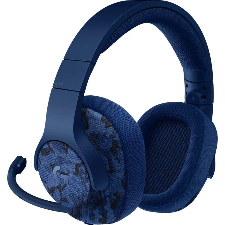 خرید هدست گیمینگ لاجیتک G433 - آبی